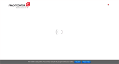Desktop Screenshot of frachtcontor.com